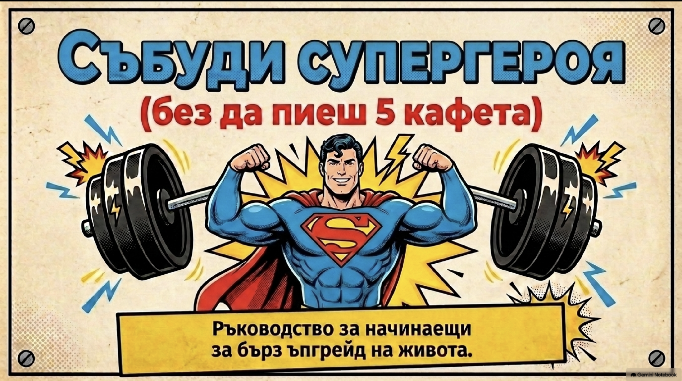 Събуди супергероя в себе си и отиди на следващо ниво
