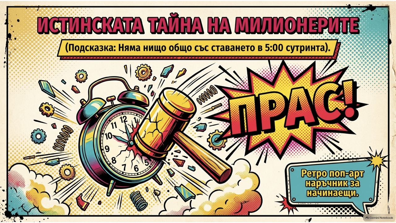 Истинската тайна на милионерите: Защо желязната дисциплина не е достатъчна?